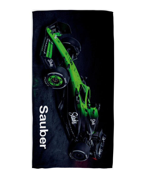 Stake F1 Team Kick Sauber Racing Car Beach Towel