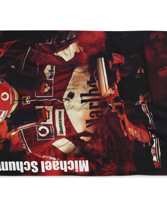 Michael Schumacher 7x F1 World Champion Quick Dry Beach Towel