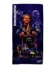 Sebastian Vettel 4x World Champion Red Bull F1 Quick Dry Beach Towel