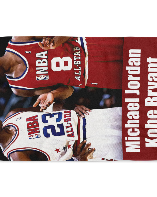 Michael Jordan & Kobe Bryant Stars Edition Premium Beach Towel